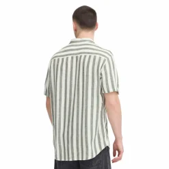 Blend Aban Herre Kortærmet skjorte i hørmix -