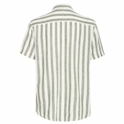 Blend Aban Herre Kortærmet skjorte i hørmix -