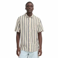 Blend Aban Herre Kortærmet skjorte i hørmix -