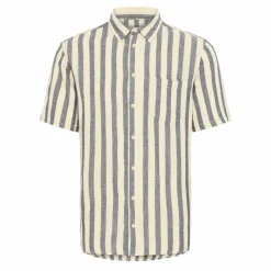 Blend Aban Herre Kortærmet skjorte i hørmix -