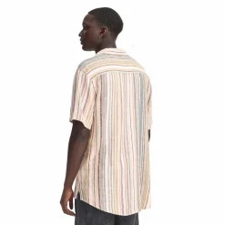 Blend Akis Herre Kortærmet skjorte i hørmix -