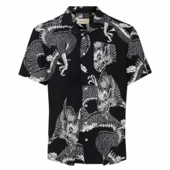 Blend Badir Herre Kortærmet skjorte -