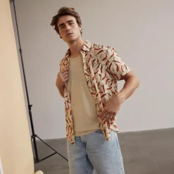 Blend Balder Herre Kortærmet skjorte -