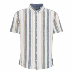 Blend Bobby Herre Kortærmet skjorte i hørmix -