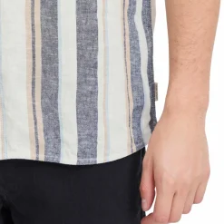 Blend Bobby Herre Kortærmet skjorte i hørmix -