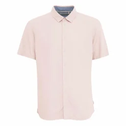 Blend Bobby Herre Kortærmet skjorte i hørmix -