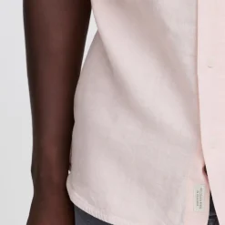 Blend Bobby Herre Kortærmet skjorte i hørmix -