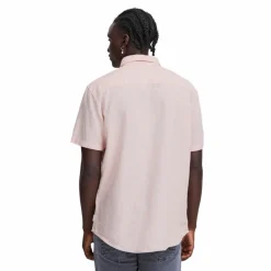 Blend Bobby Herre Kortærmet skjorte i hørmix -