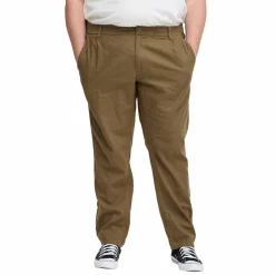 Blend Herre Bukser i hørmix Plus Size -