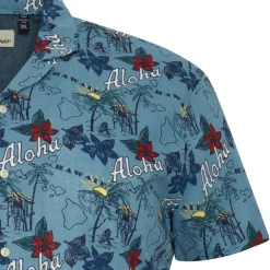 Blend Herre Kortærmet skjorte Plus Size -