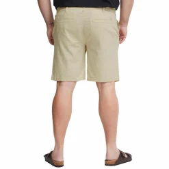 Blend Herre Shorts i hørmix Plus Size -