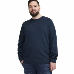 Blend Herre Striktrøje Plus Size -