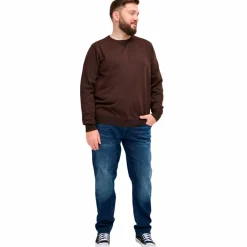 Blend Herre Striktrøje Plus Size -