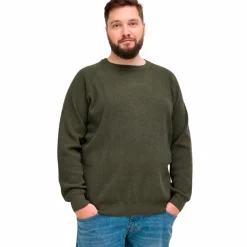 Blend Herre Striktrøje Plus Size -