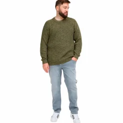 Blend Herre Striktrøje Plus Size -