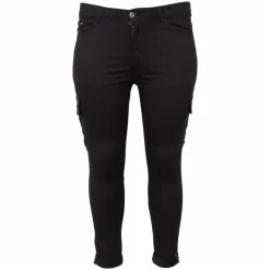 Dame BS Jeans Dame Cargobukser Plus Size -