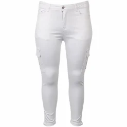 Dame BS Jeans Dame Cargobukser Plus Size -