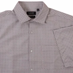 Carnét Bernhard Herre Kortærmet skjorte Plus Size -