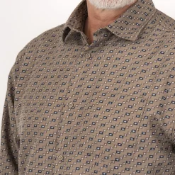 Carnét Bernhard Herre Skjorte Plus Size -