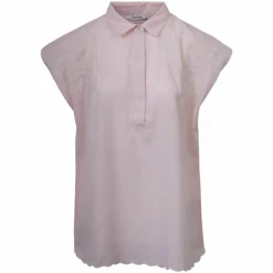 Dame ChaCha Dame Kortærmet skjorte i hørmix -