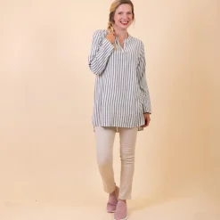 Dame ChaCha Dame Tunika i hørmix -