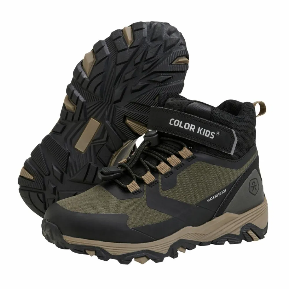 Børn Color Kids Børne Trekkingstøvler m. BIONIC-FINISH® ECO coating -