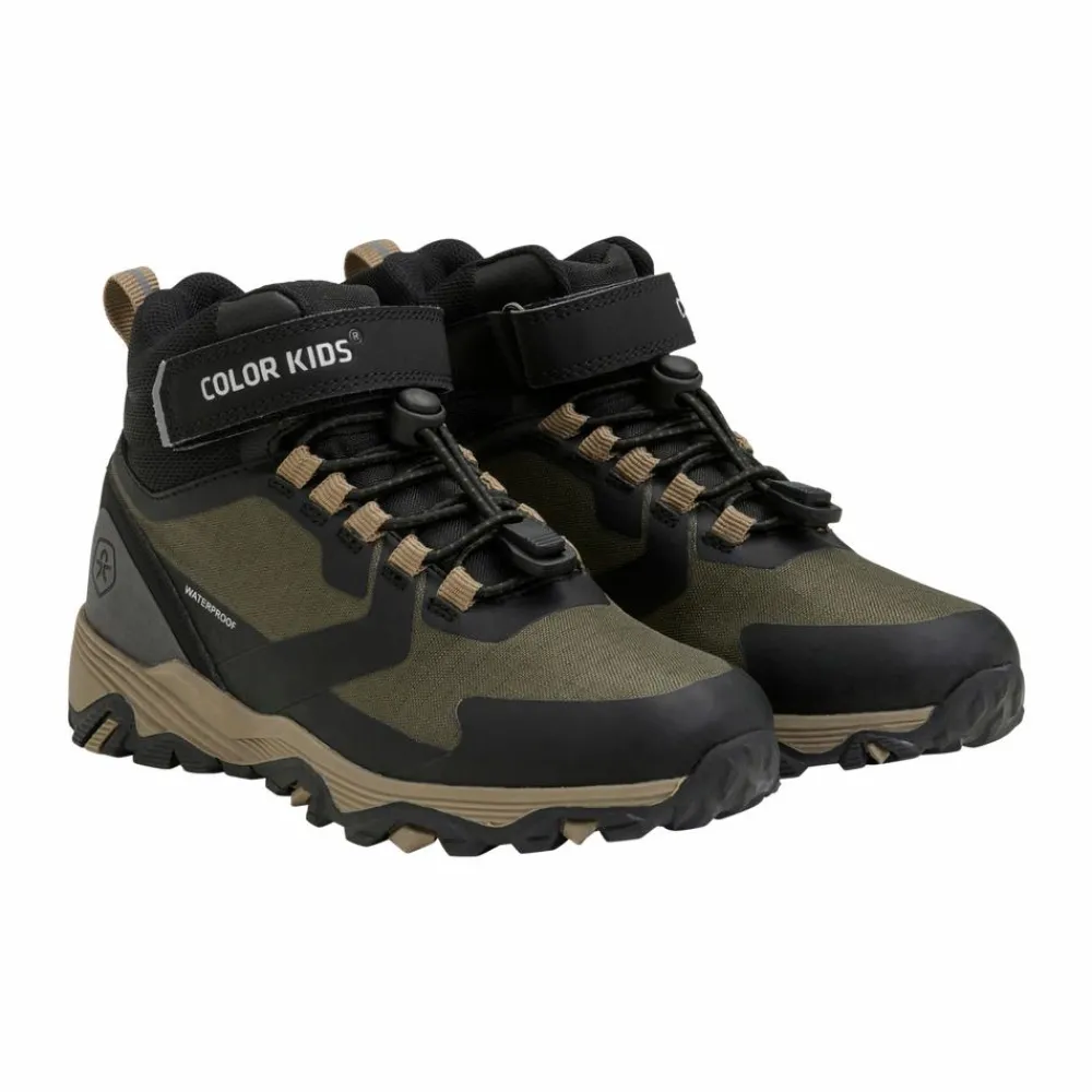 Børn Color Kids Børne Trekkingstøvler m. BIONIC-FINISH® ECO coating -