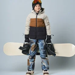 Børn Color Kids Drenge Skijakke m. BIONIC-FINISH® ECO coating -