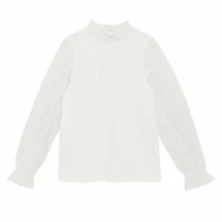Børn Creamie Pige Bluse i økologisk bomuld -