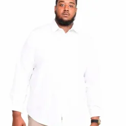 D555 Aiden Herre Skjorte Plus Size -