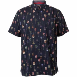 D555 Barratt Herre Kortærmet skjorte Plus Size -