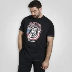 D555 Birkenhead Herre T-shirt -