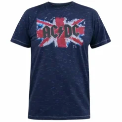 D555 Dennis AC/DC Herre T-shirt Plus Size -