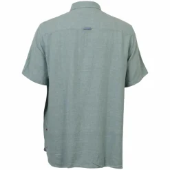 D555 Falmouth Herre Kortærmet skjorte i hørmix -