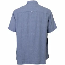 D555 Falmouth Herre Kortærmet skjorte i hørmix -