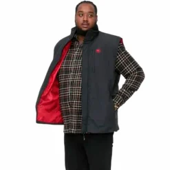 D555 Felipe1 Herre Vest Plus Size -