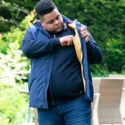 D555 Felipe2 Herre Vest Plus Size -