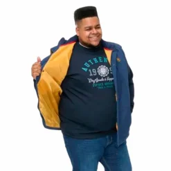 D555 Felipe2 Herre Vest Plus Size -