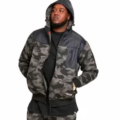 D555 Grendon Herre Cardigan Plus Size -