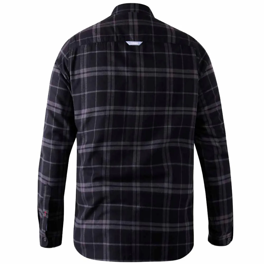 D555 Herre Skjorte Plus Size -