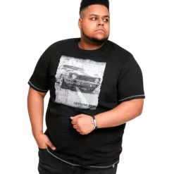 D555 Kenton Herre T-shirt Plus Size -