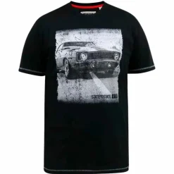 D555 Kenton Herre T-shirt Plus Size -