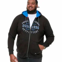 D555 Lingard Herre Hættetrøje Plus Size -