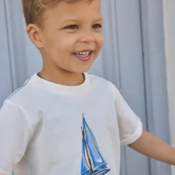 Børn En Fant Drenge T-shirt i økologisk bomuld -