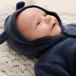 Børn Fixoni Baby Heldragt i merinould -