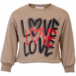 Børn Happy Star Pige Sweatshirt -