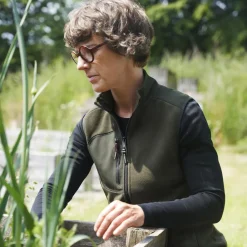 Dame ID Bonded Dame Vest m. fleece -