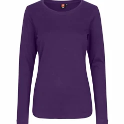 Dame ID Interlock Dame Langærmet t-shirt -