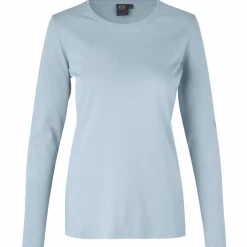 Dame ID Interlock Dame Langærmet t-shirt -