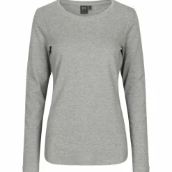 Dame ID Interlock Dame Langærmet t-shirt -